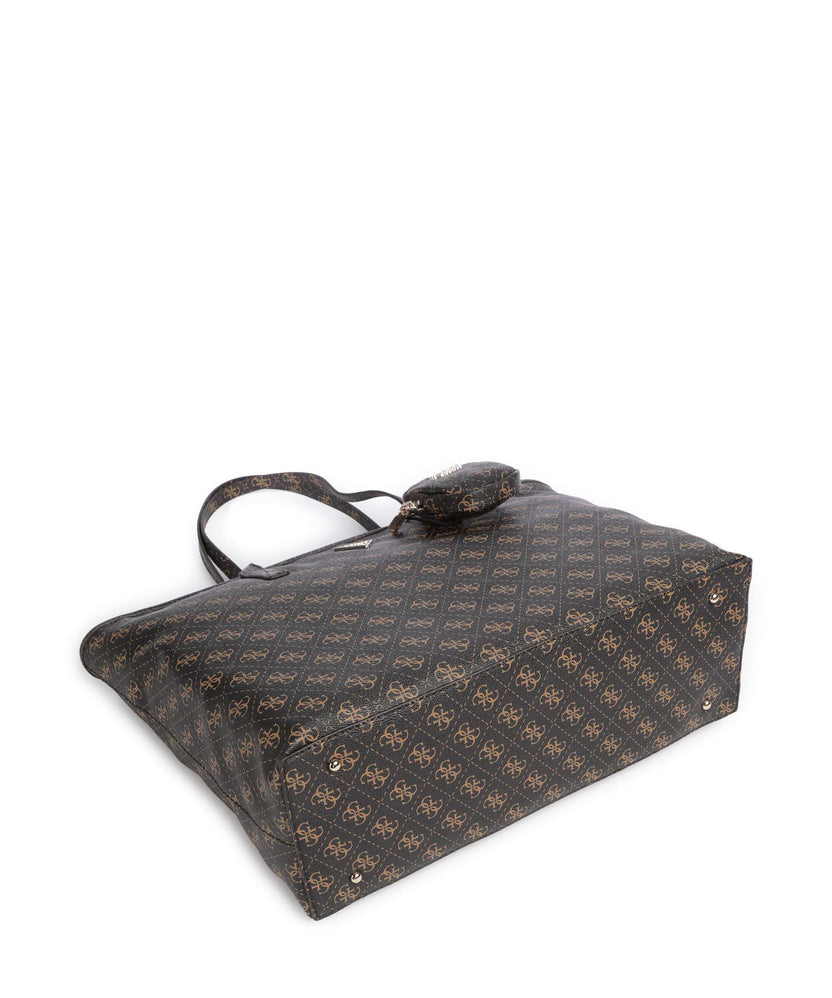 Guess Power Play Tote bag brown logo