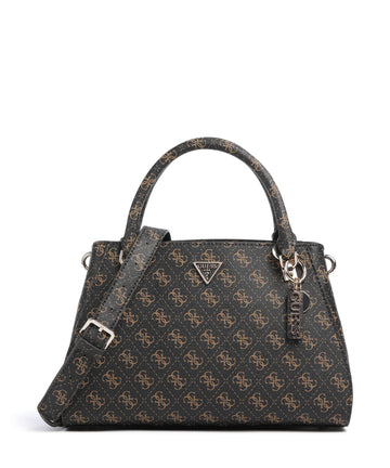 Guess Noelle Q Logo Torebka brown logo