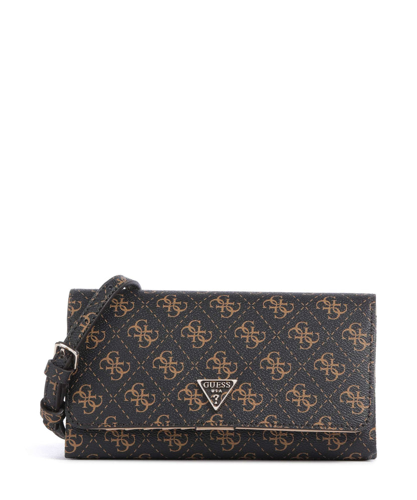 Guess Noelle Q Logo Wallet brown logo
