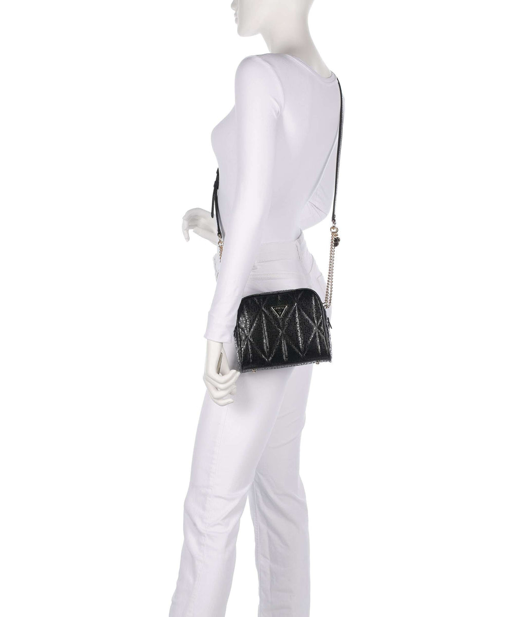 Guess Aldina G-Shine Crossbody bag black