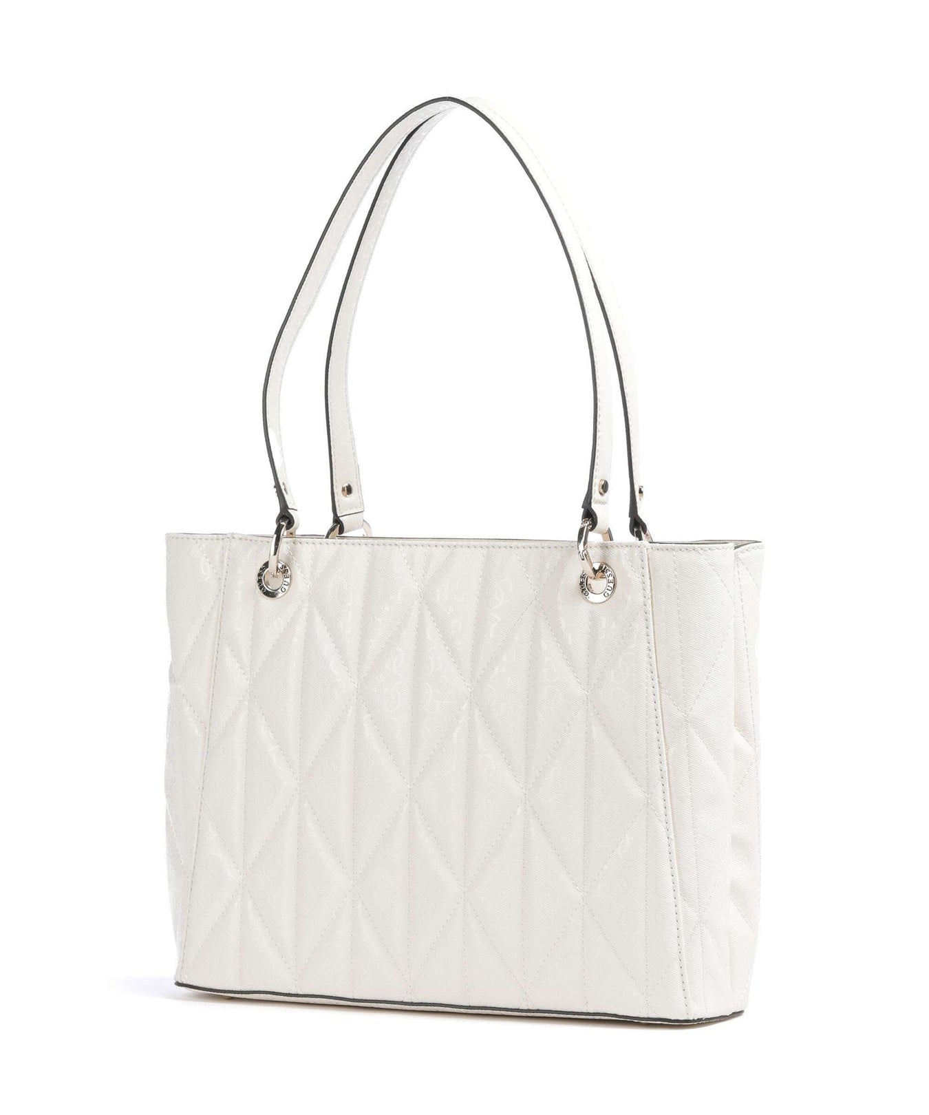 Guess Aldina G-Shine Tote bag offwhite
