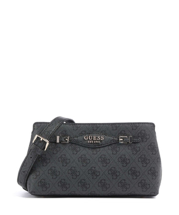 Guess Katya 4G Logo Torba przez ramię coal logo