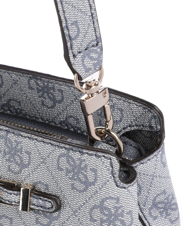 Guess Katya 4G Logo Crossbody bag slate grey