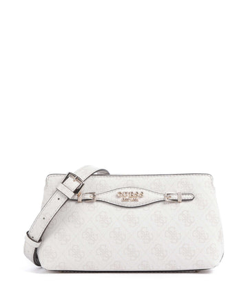 Guess Katya 4G Logo Torba przez ramię white logo