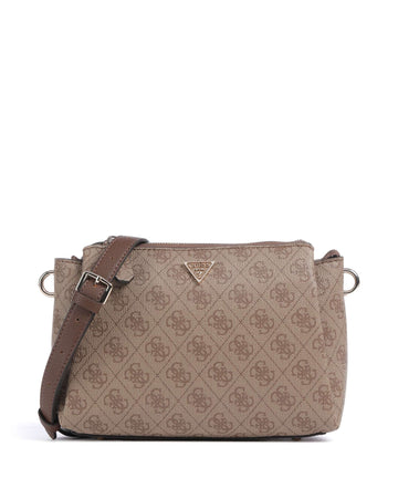 Guess Noelle Torba przez ramię latte logo/brown