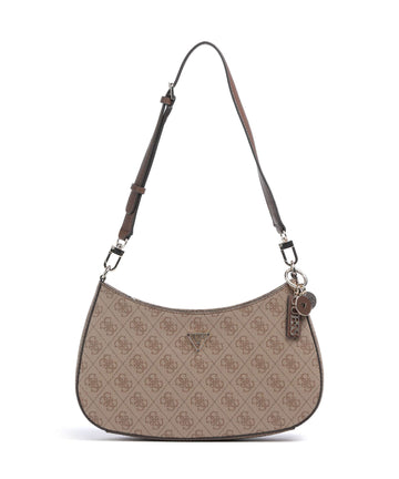 Guess Noelle Torba na ramię latte logo/brown