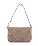 Guess Noelle Mini Torba na ramię latte logo/brown