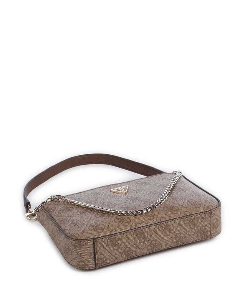 Guess Noelle Mini Shoulder bag latte logo/brown