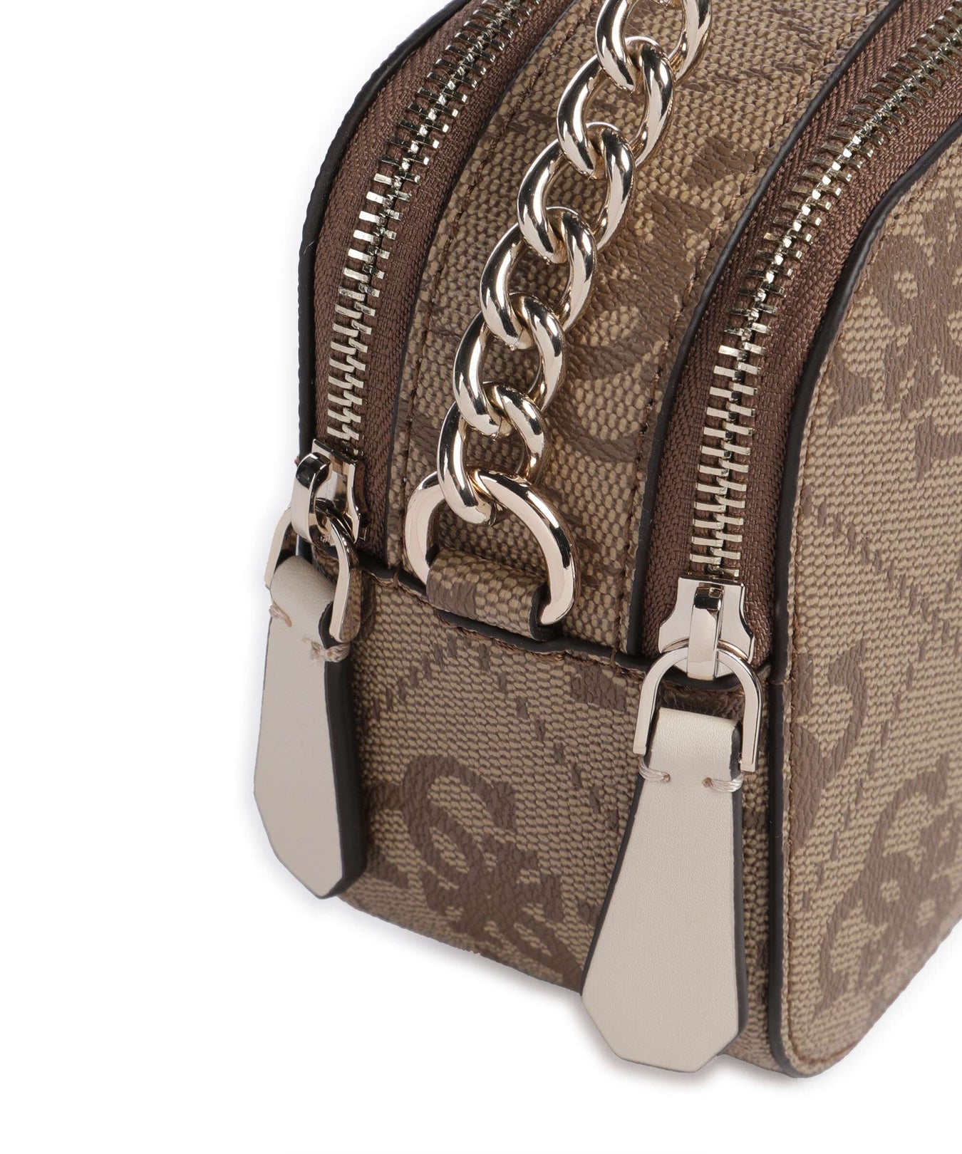 Guess Noelle 4G Logo Crossbody bag latte logo