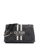 Guess Noelle 4G Logo Torba na ramię coal logo