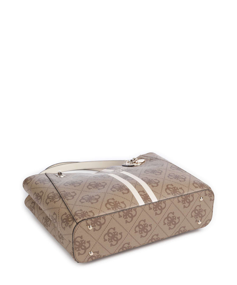 Guess Noelle 4G Logo Tote bag latte logo