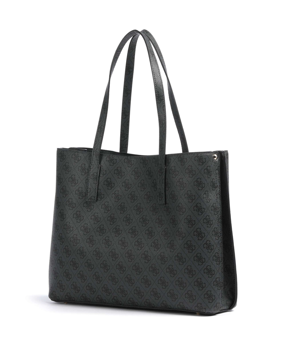 Guess Meridian Tote bag coal logo