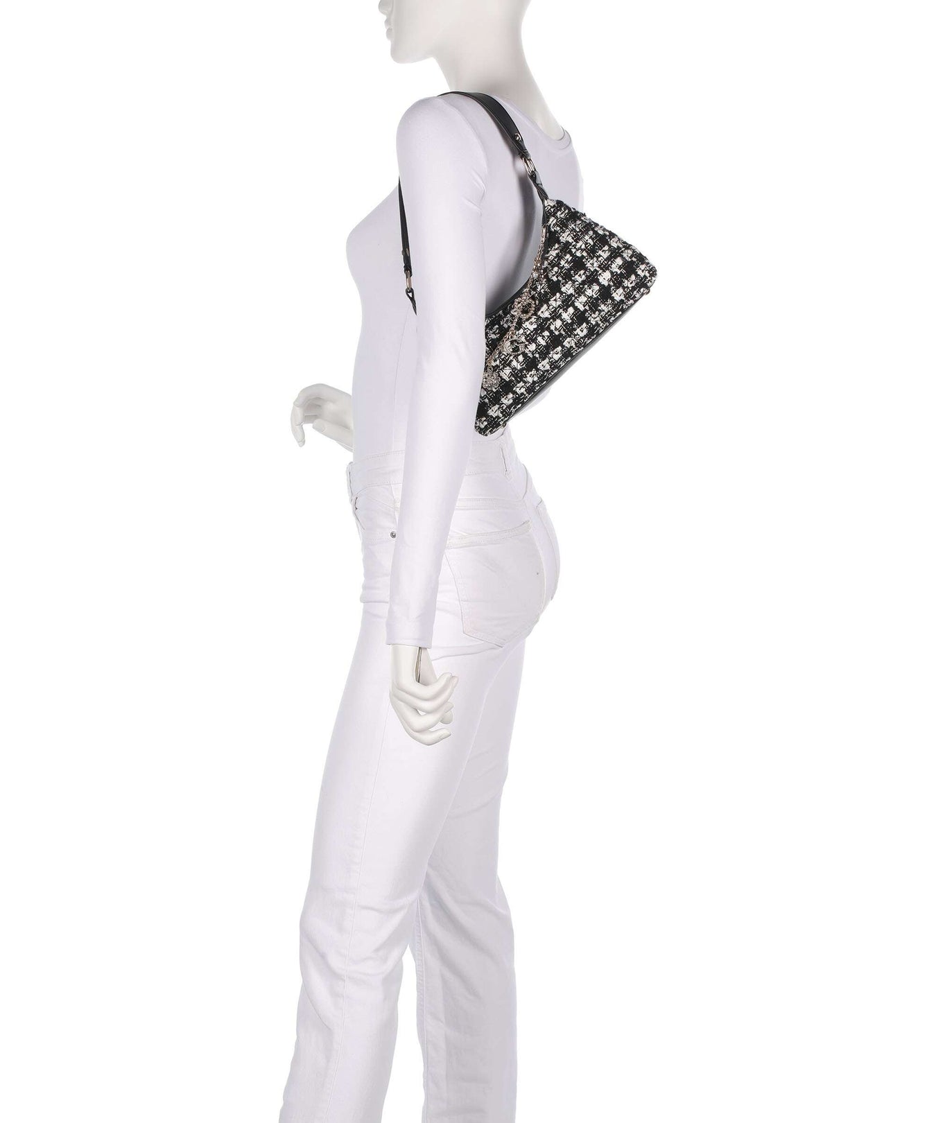 Guess Everlee Shoulder bag black/multicolour