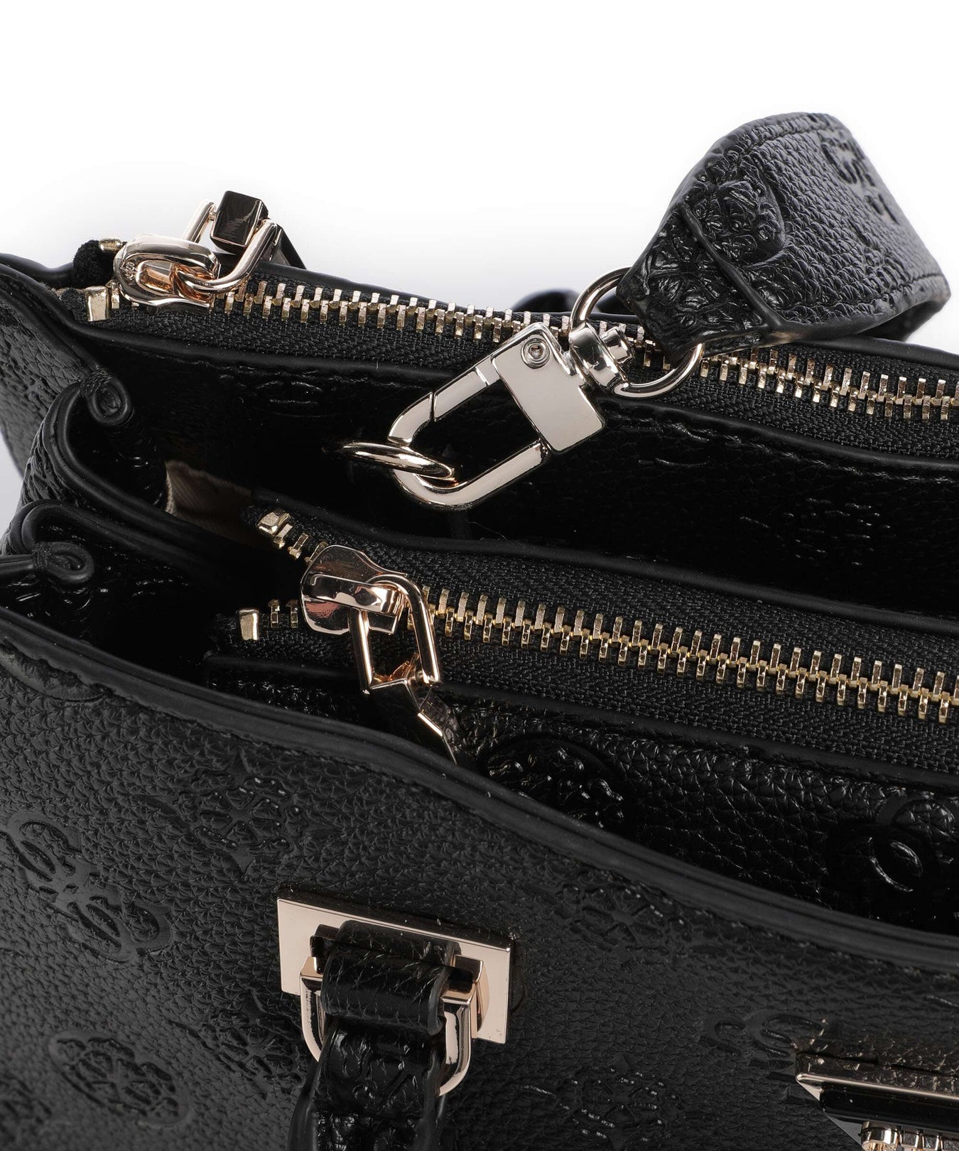 Guess Cresidia Handbag black logo