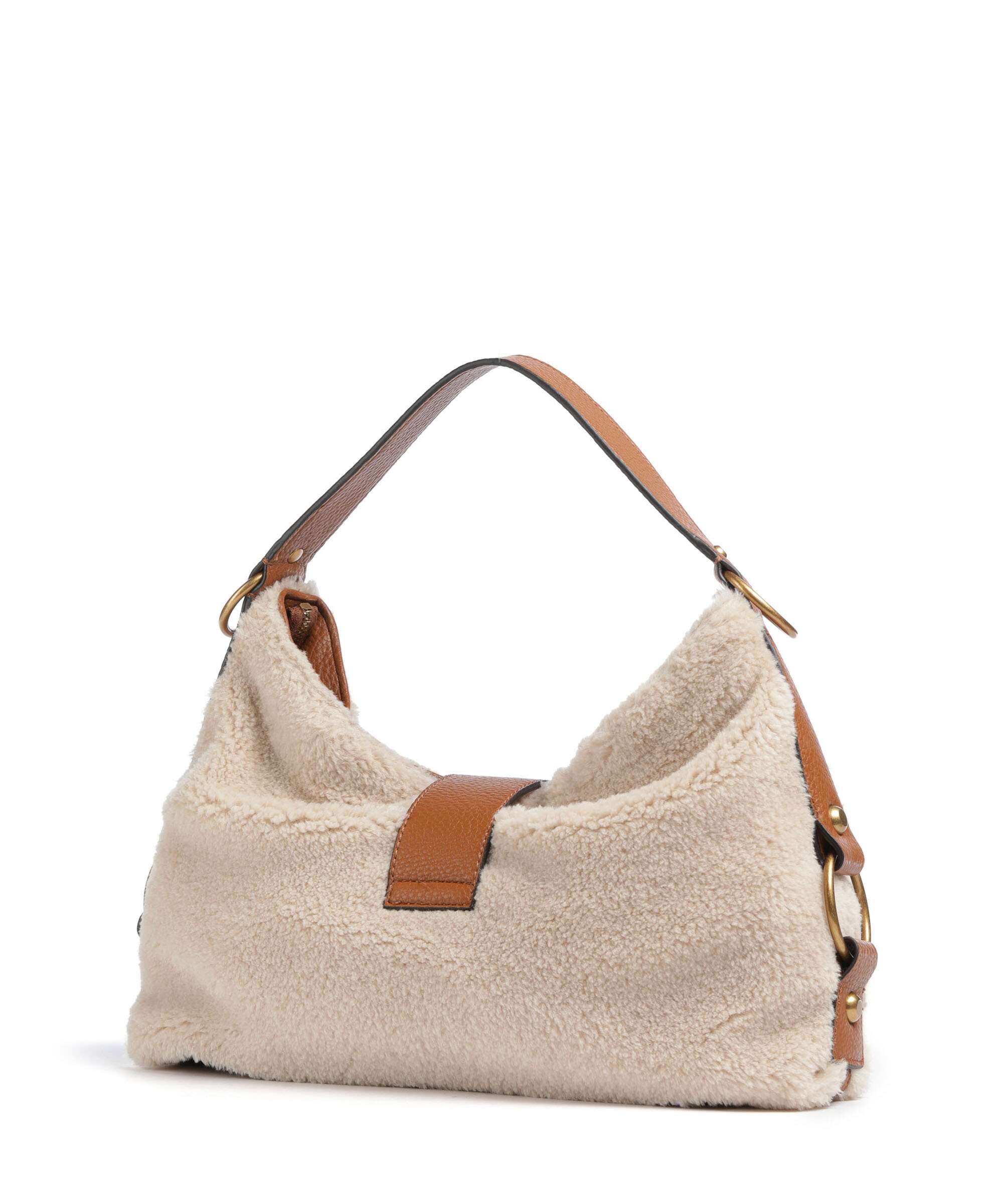 Guess Camden Hobo bag natural/cognac