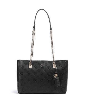 Guess Tisha Torba na zakupy black logo
