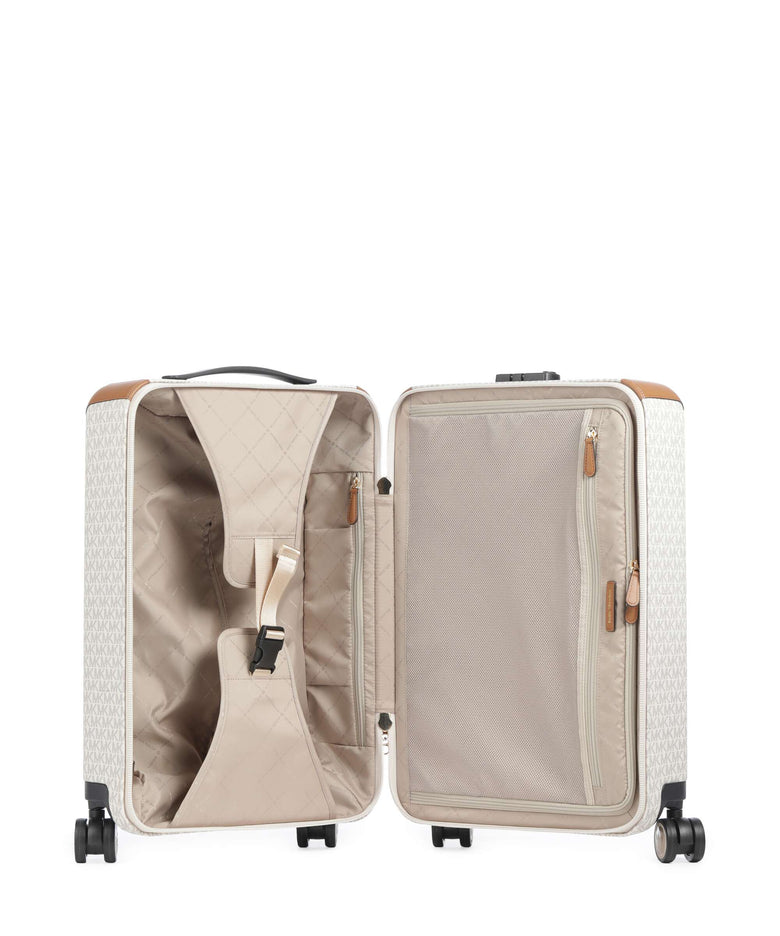 Michael Kors Travel Spinner (4 wheels) vanilla/acrn