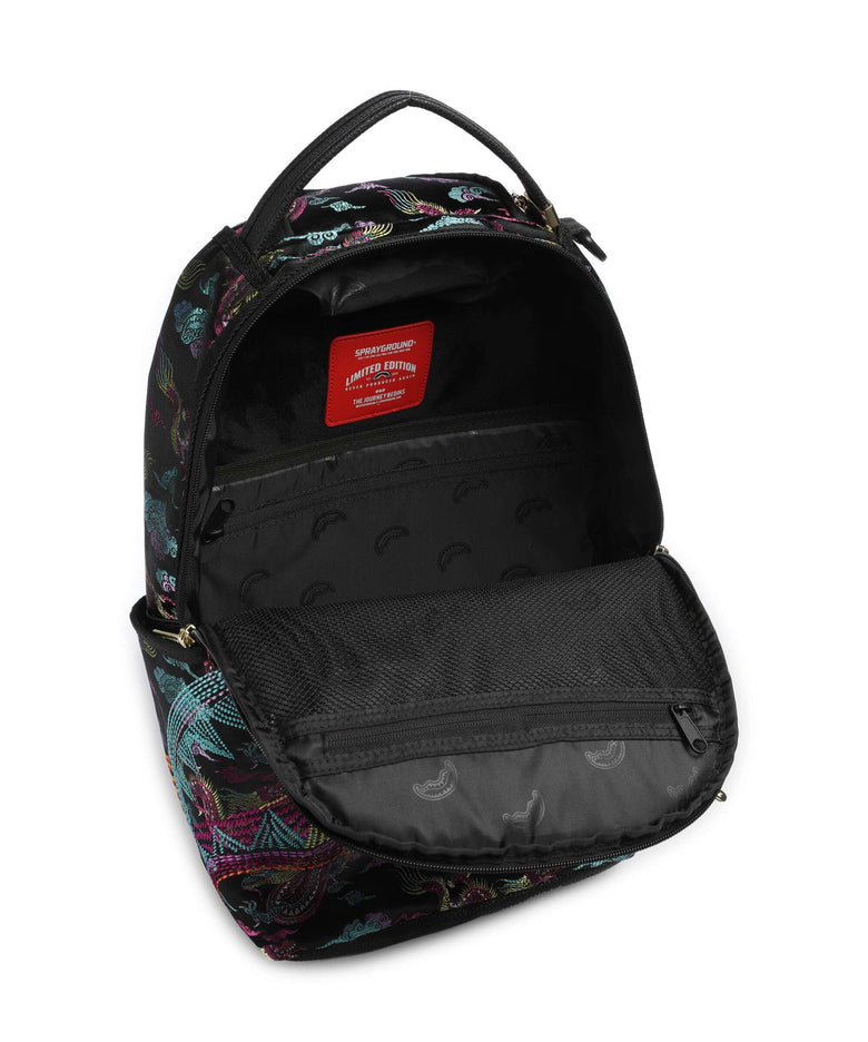 Sprayground Embroidered Dragons Backpack multicolour