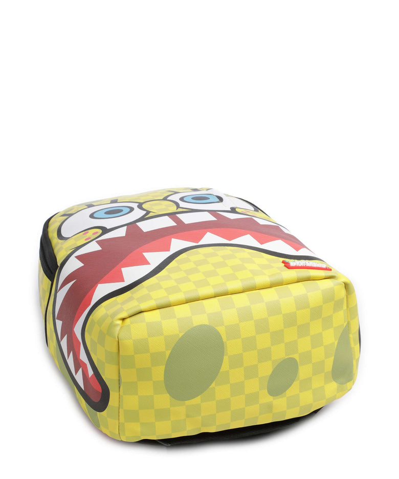 Sprayground Spongebob Checkerbob Backpack yellow