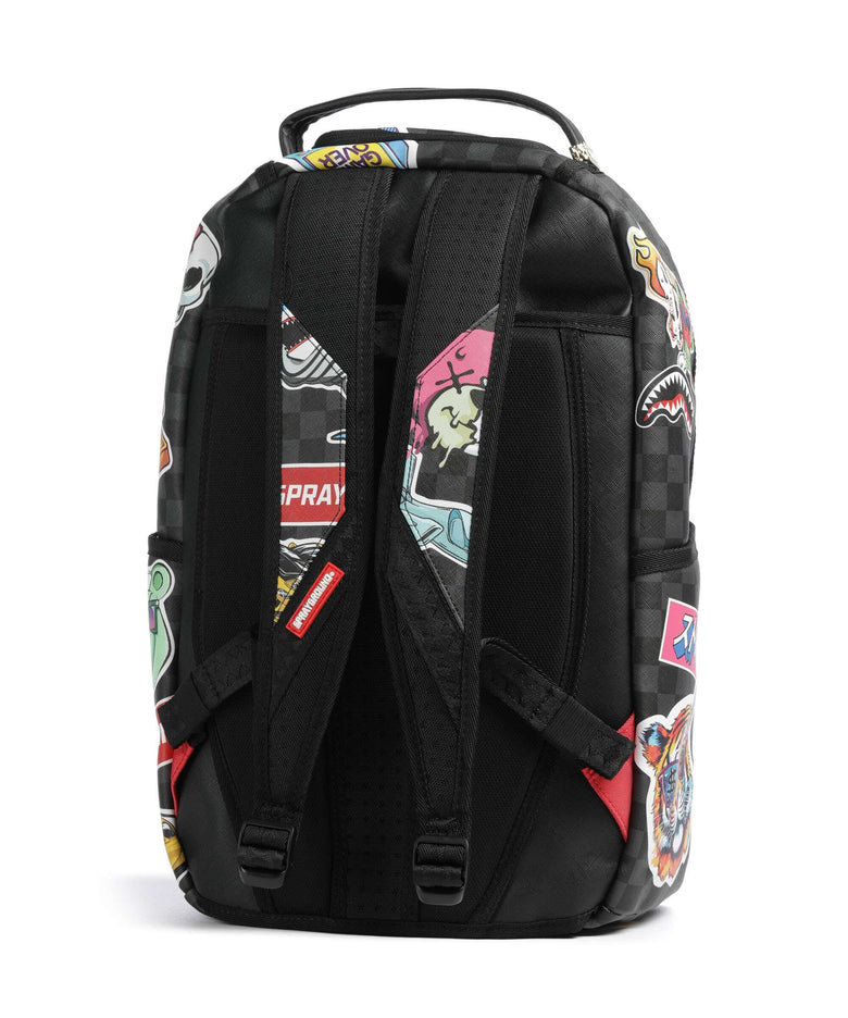 Sprayground Lips Smack Down Backpack multicolour