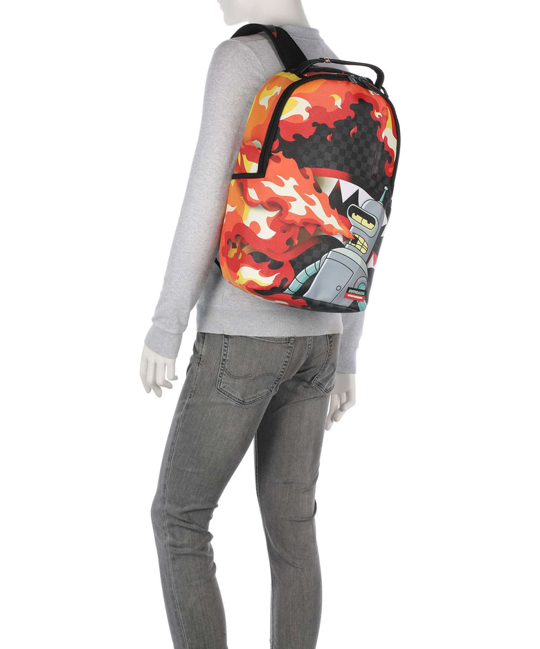 Sprayground Bender Fire Drama Backpack multicolour