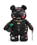 Sprayground James Flags Bear Plecak black