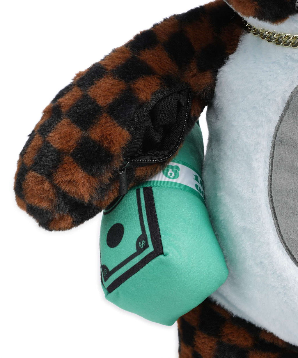 Sprayground Money Bear in Shark Costume Backpack multicolour