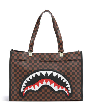 Sprayground Sawtooth Sharks in Paris Torba na zakupy brown