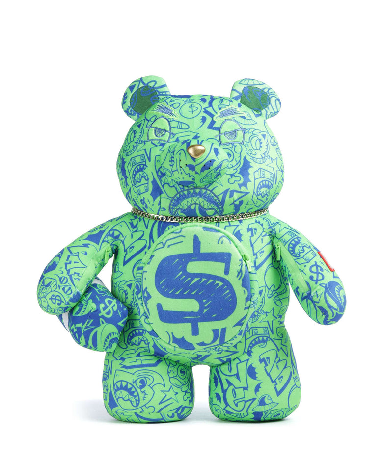 Sprayground Tatted Up No Face Moneybear Backpack multicolour