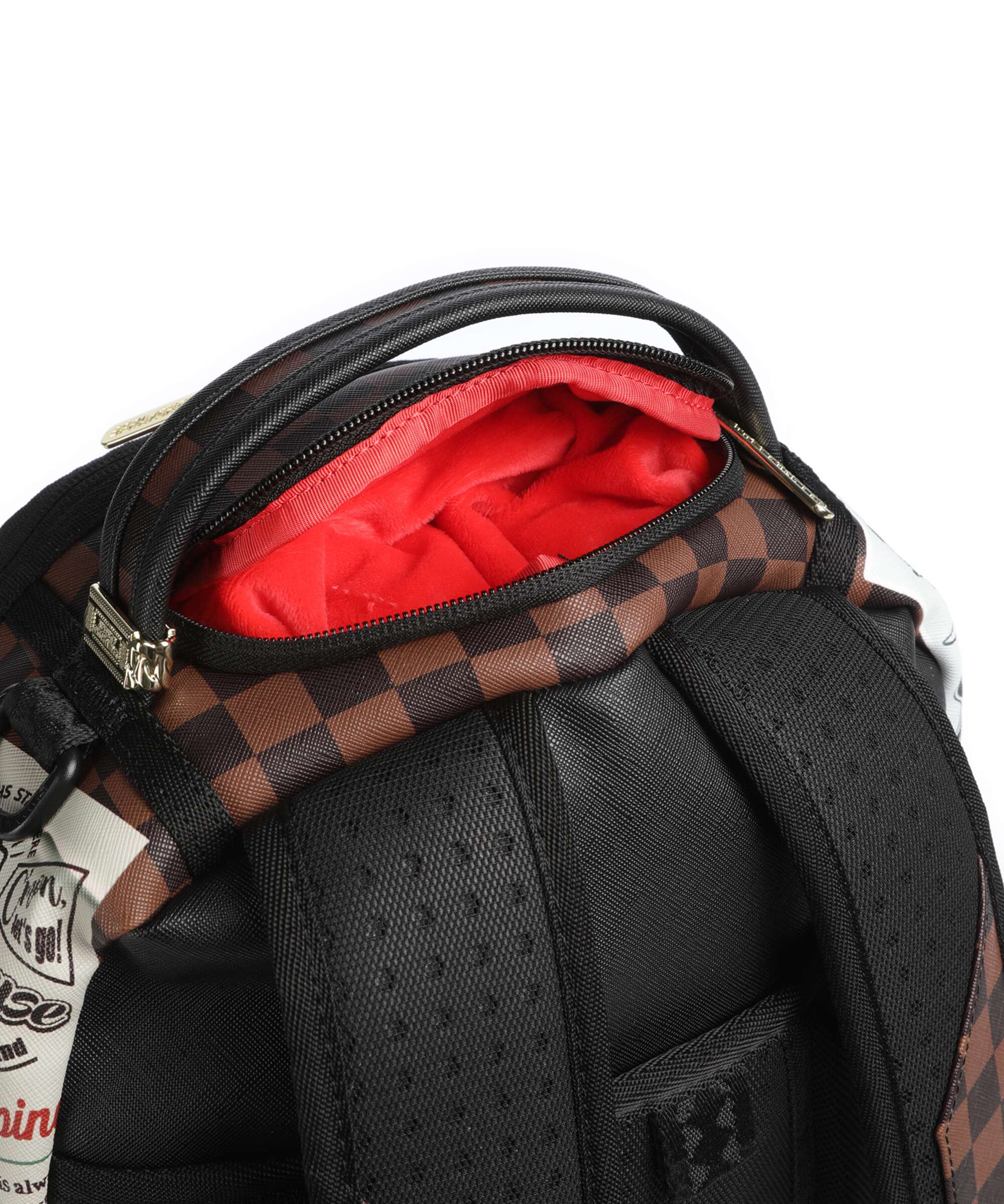 Sprayground Mickey Mouse Global Mogul Backpack brown