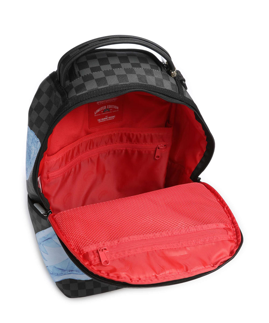 Sprayground Sharks On Iceberg Backpack black