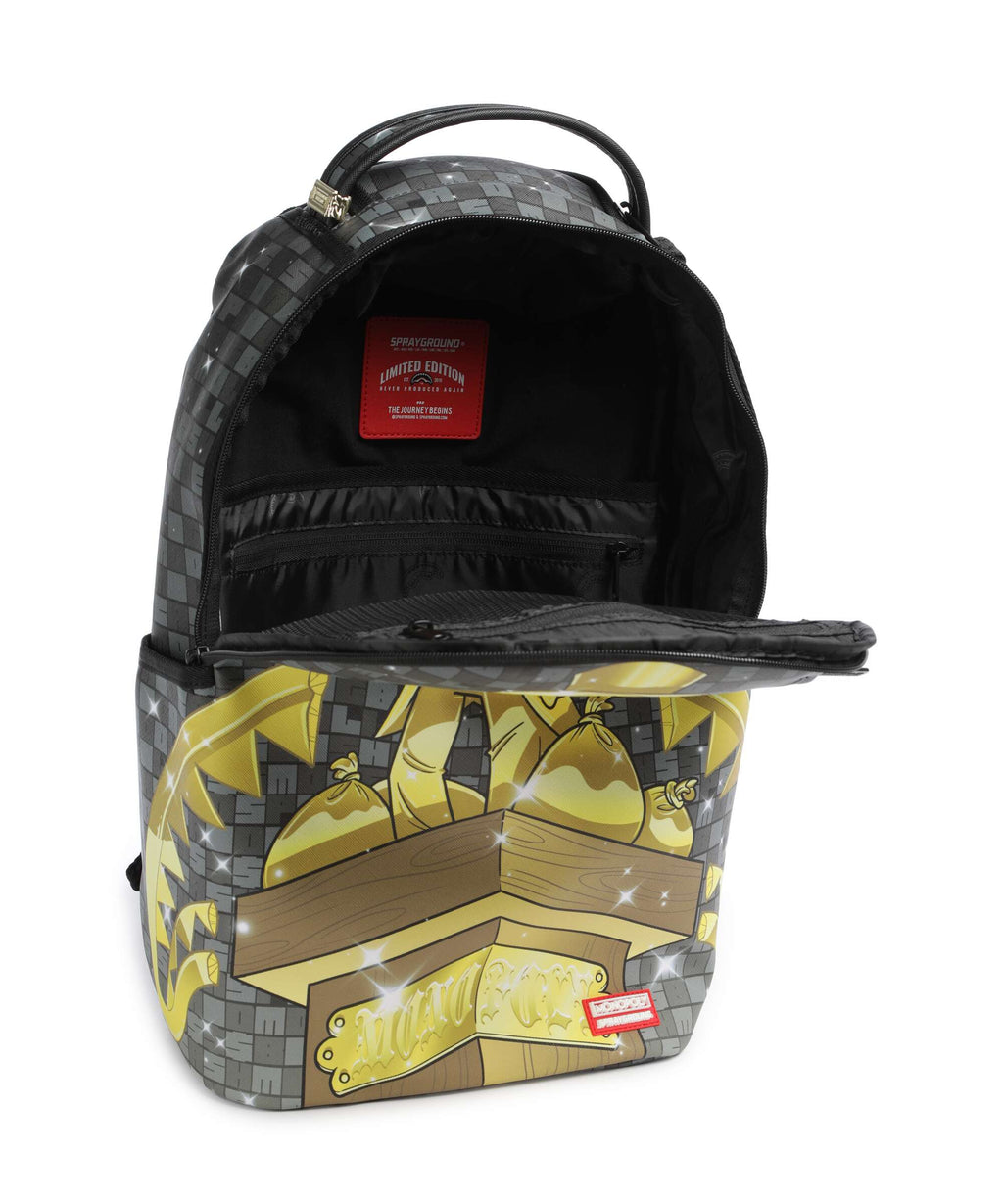 Sprayground Monopoly Statue Backpack multicolour