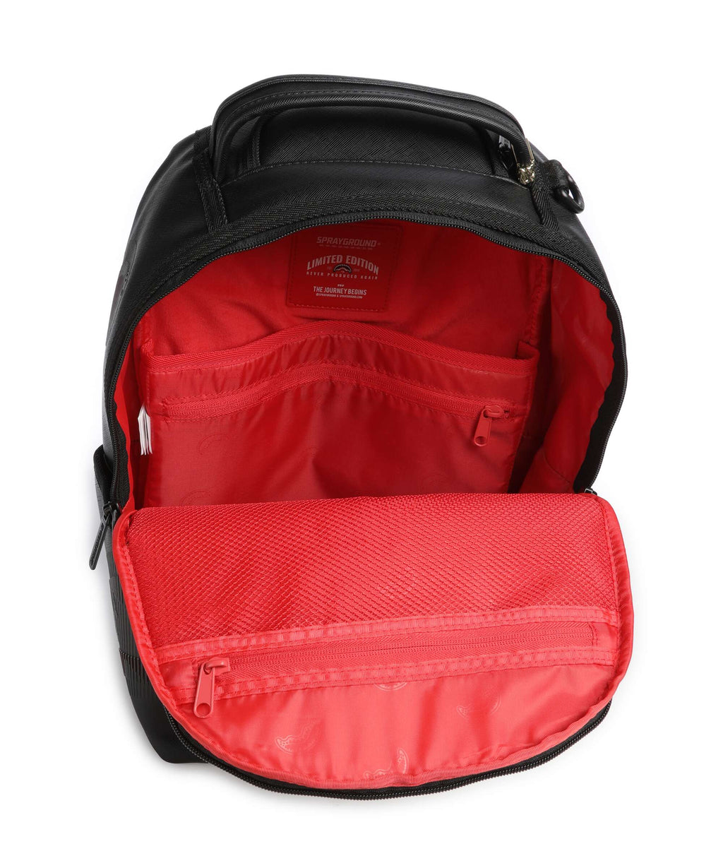 Sprayground Disappearing Shark Backpack black