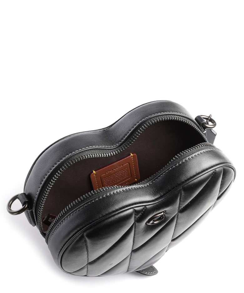 Coach Heart Crossbody bag black