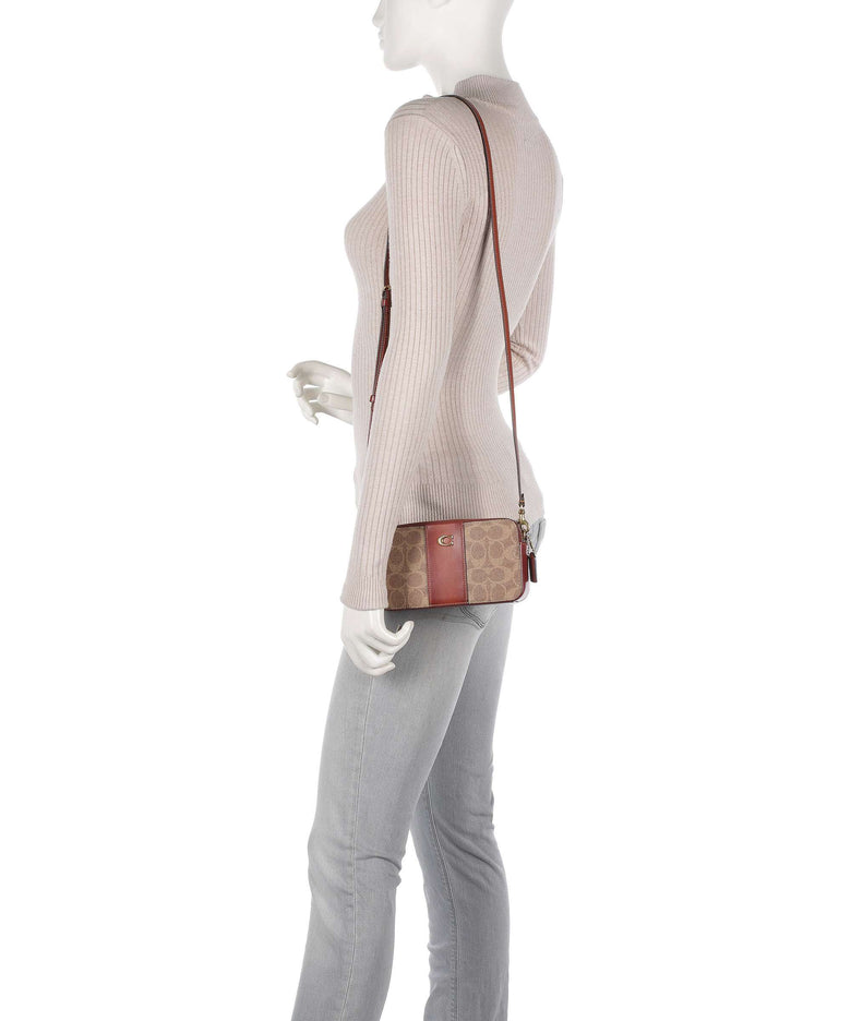 Coach Kira Crossbody bag tan rust
