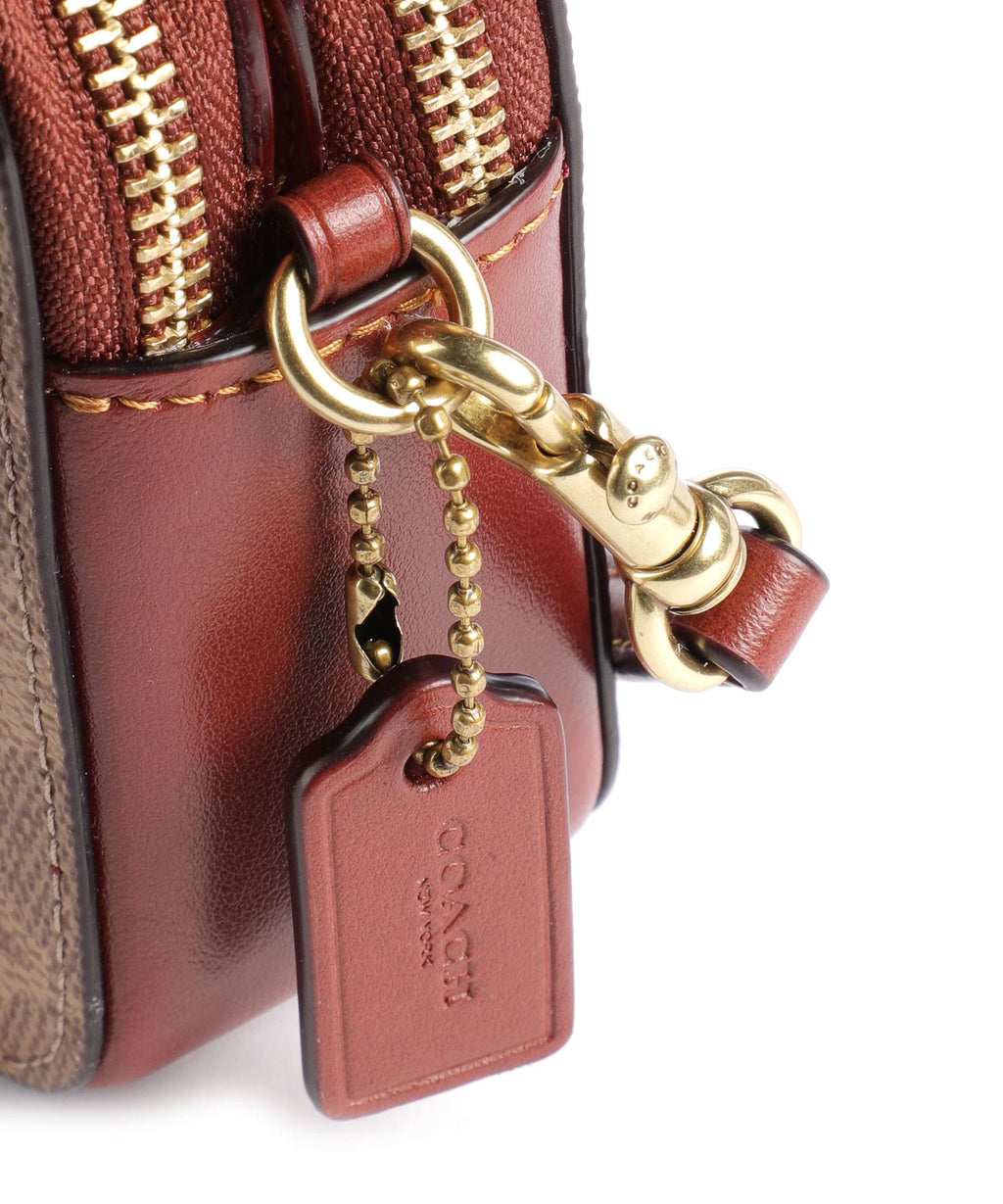 Coach Kira Crossbody bag tan rust