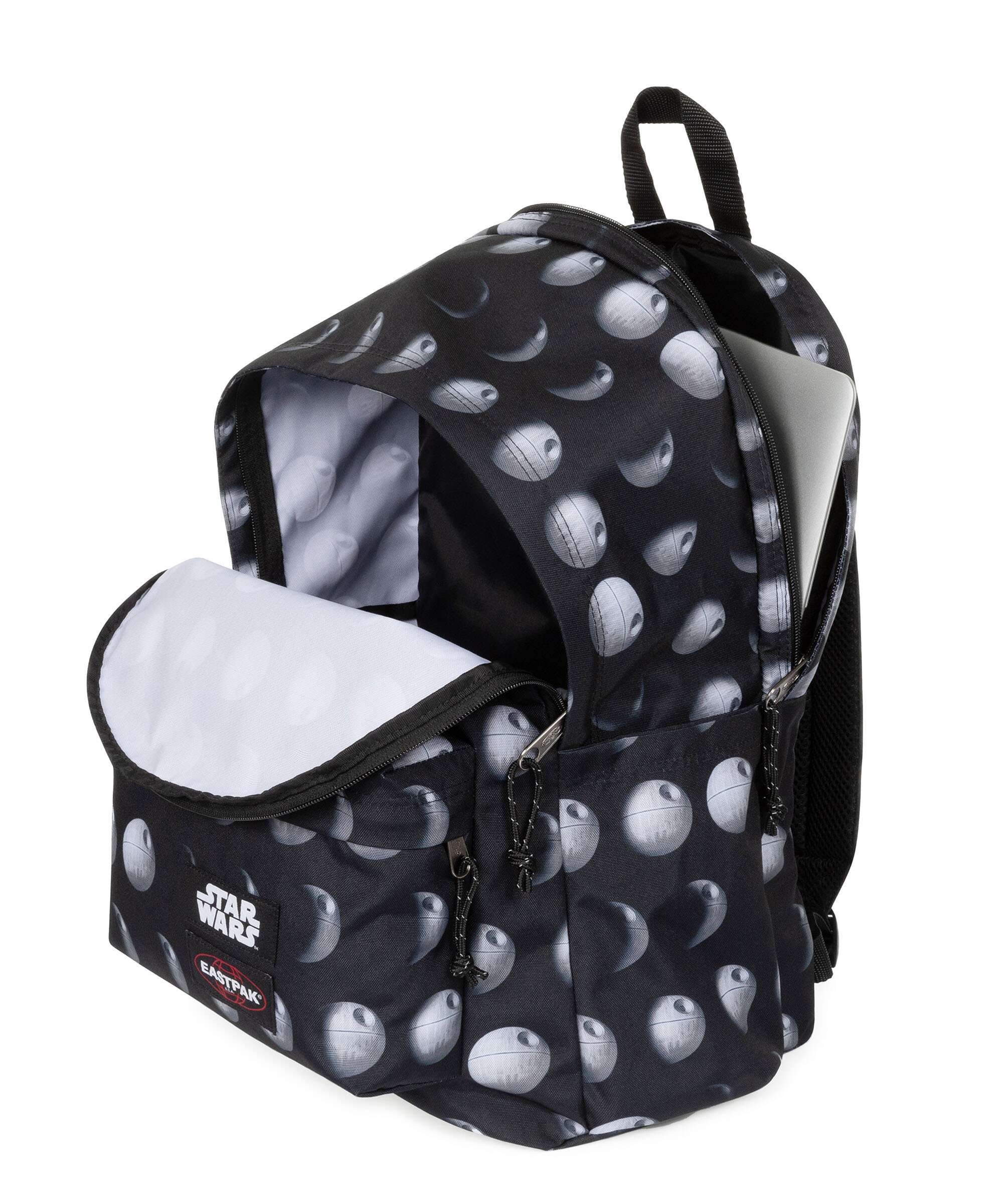 Eastpak Star Wars Day Office Backpack death star black