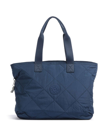 Kipling Crinkled Quilt Colissa Up Torba na zakupy airy blue