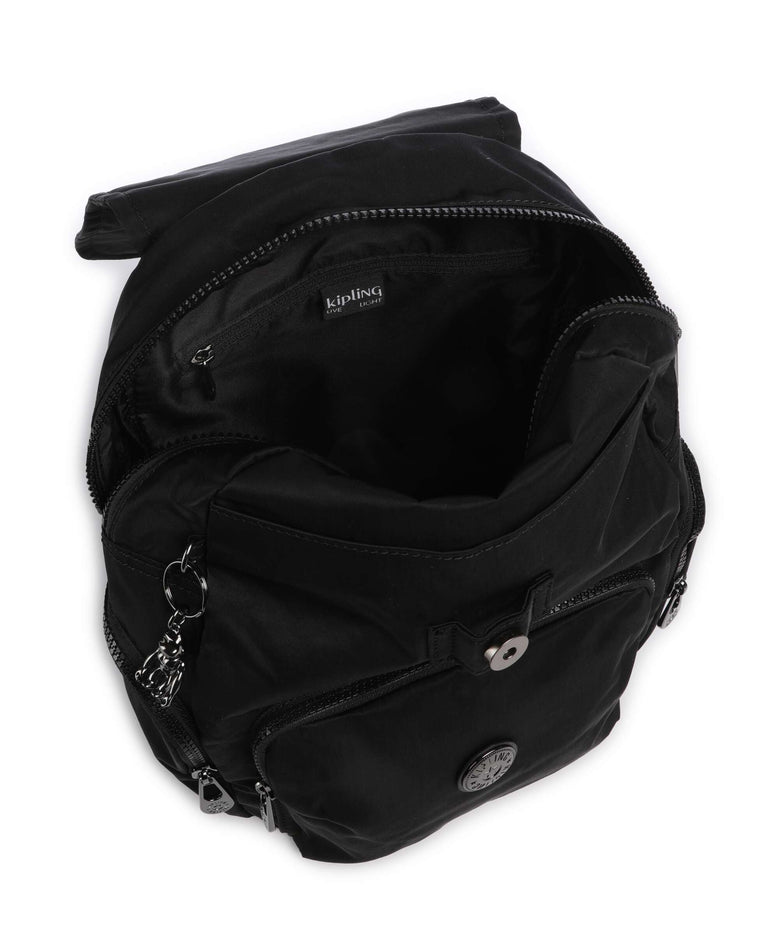Kipling Elevated City Zip S Backpack endless black