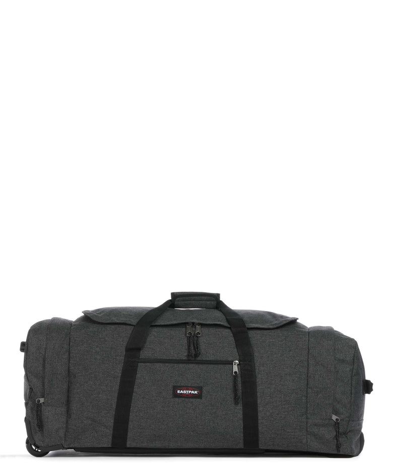 Eastpak Leatherface L + Travel bag with wheels black denim