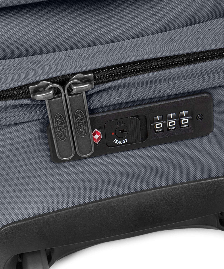 Eastpak Transit'R S Travel bag with wheels cobble grey