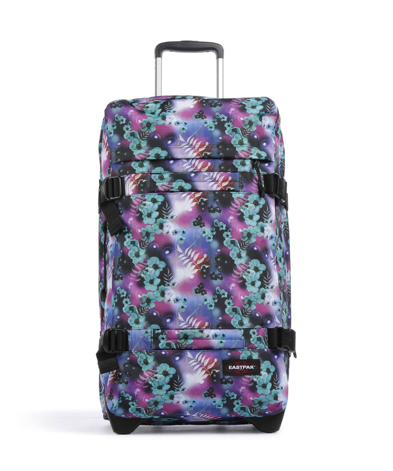 Eastpak Transit'R M Travel bag with wheels dreamflower dark
