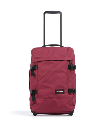 Eastpak Tranverz S Torba podróżna na kółkach wine burgundy