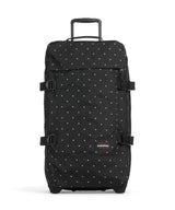 Eastpak Tranverz M Torba podróżna na kółkach dots black/silver