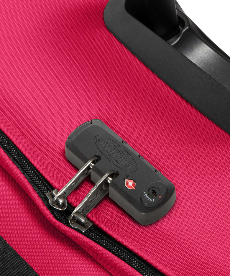 Eastpak Tranverz M Travel bag with wheels saffron red