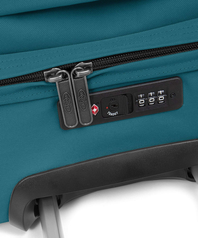 Eastpak Tarp Transit'R S Travel bag with wheels jade teal