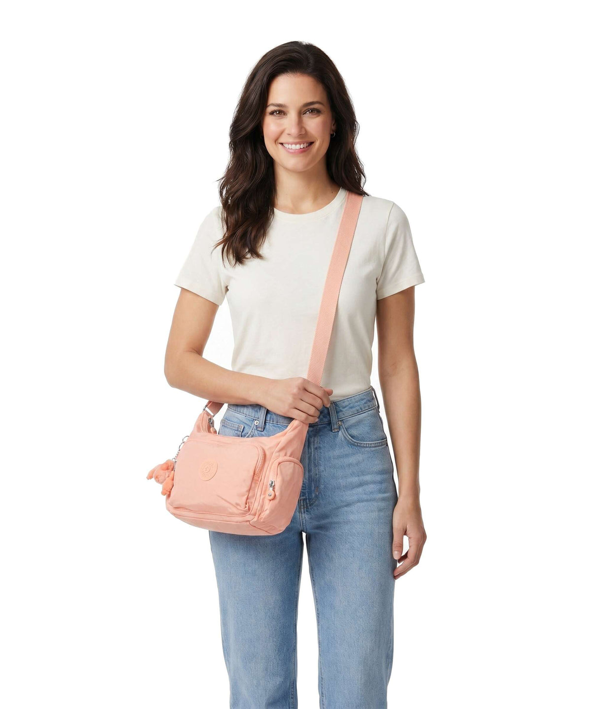 Kipling Basic Gabb S Crossbody bag pinky orange