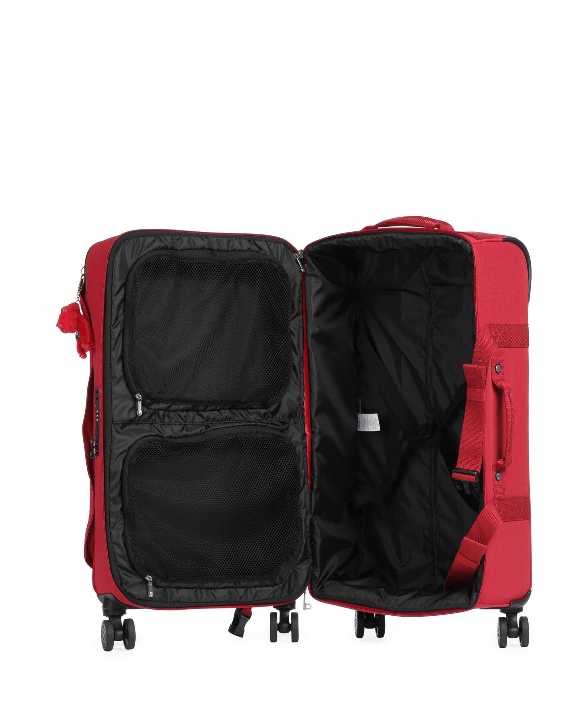 Kipling Basic Spontaneous M Spinner (4 wheels) ruby red