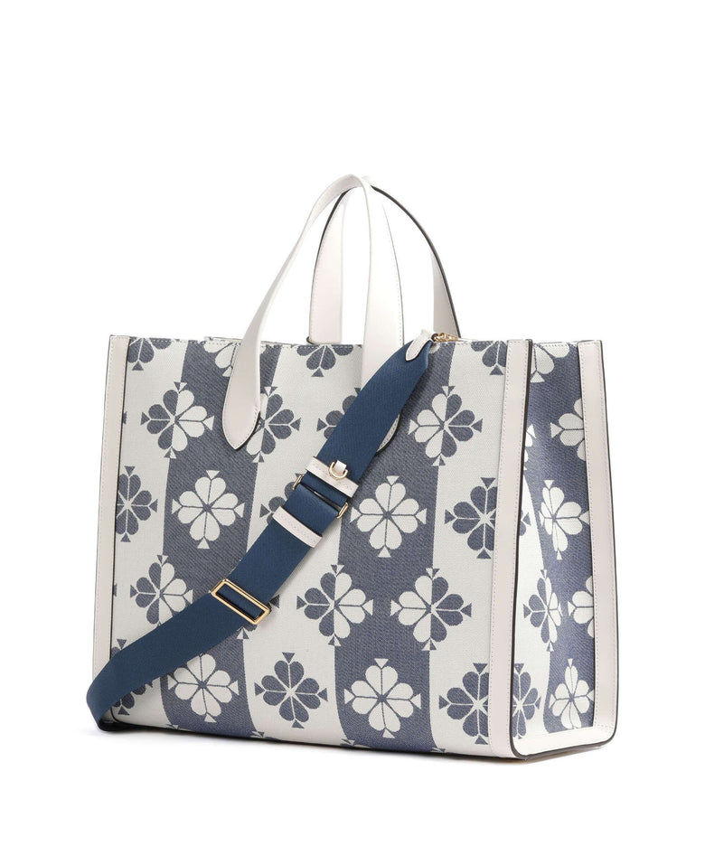 Kate Spade New York Spade Flower Jacquard Handbag halo white/multicolour