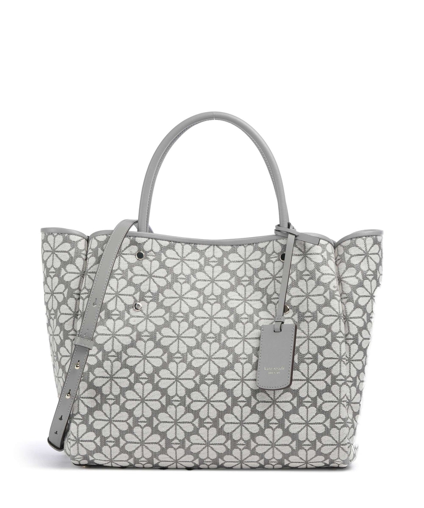 Kate Spade New York Spade Flower Jacquard Handbag grey/multicolour